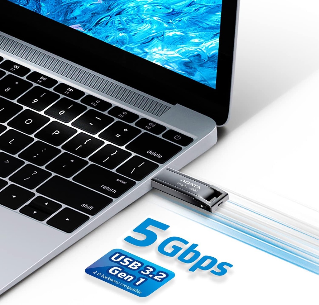 Flash Memory Adata UR340, 128Gb, 3.2, Usb