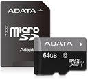 MEMORIA MICRO SD ADATA 64 GB CLASE 10