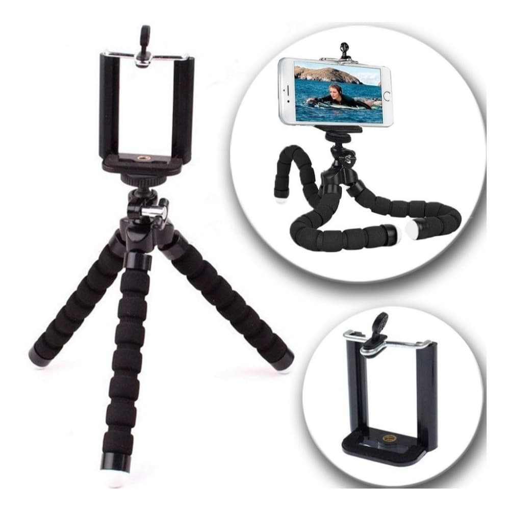 TRIPODE PARA CELULAR TIPO ARAÑA FLEXIBLE