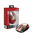 MOUSE GENIUS NX-7125 WIRELESS GOLD Y RED /AI COPILOT 4 BOTONES 1200 DPI RF 2.4GHZ PILA AA