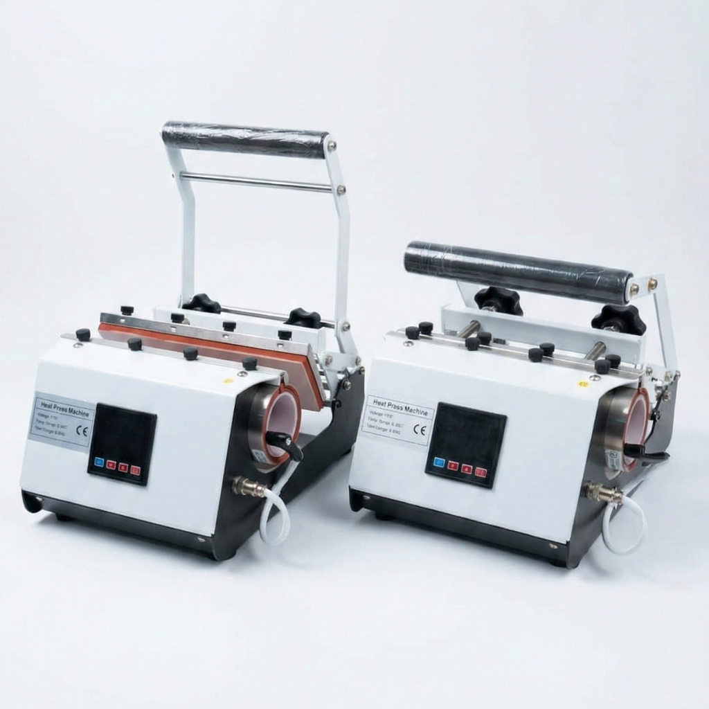 Termofijadora-Sublimadora para tomatodo, 30oz, 110v, panel digital, 250 °C, 500W