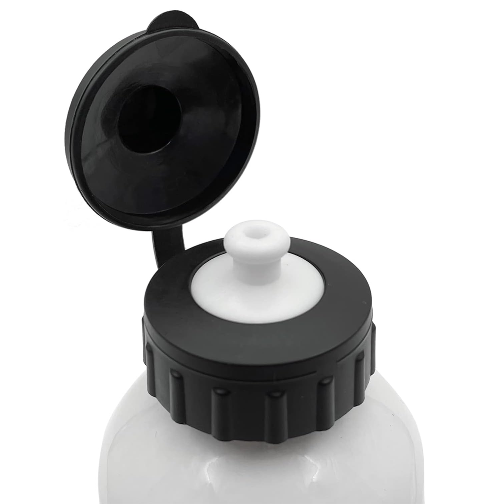 Tomatodo de Aluminio Sublimable tapa chupon + tapa tapon + mosqueton + caja individual