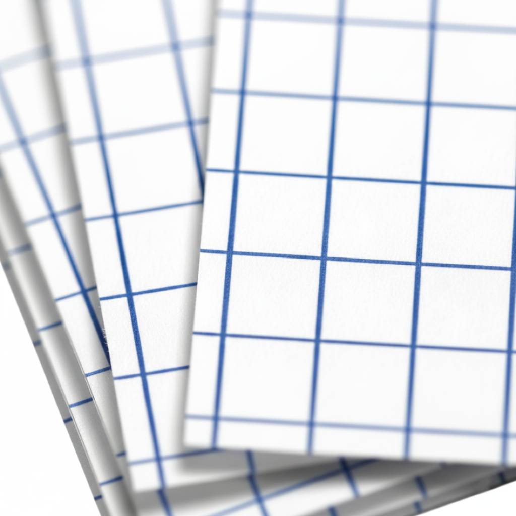 Hoja de Papel transfer Inkjet A3 Colores Oscuros linea azul