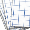 Hoja de Papel transfer Inkjet A3 Colores Oscuros linea azul