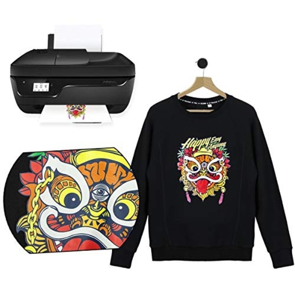 Hoja de Papel transfer Inkjet A3 Colores Oscuros linea azul