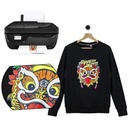 Hoja de Papel transfer Inkjet A3 Colores Oscuros linea azul