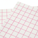 Hoja de Papel transfer Inkjet Tamaño Carta Colores Claros cuadricula roja