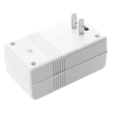 Adaptador convertidor/transformador de potencia de voltaje de 110V a 220V o de 220V a 110V,  de 2 clavijas (SW-S12-100W)