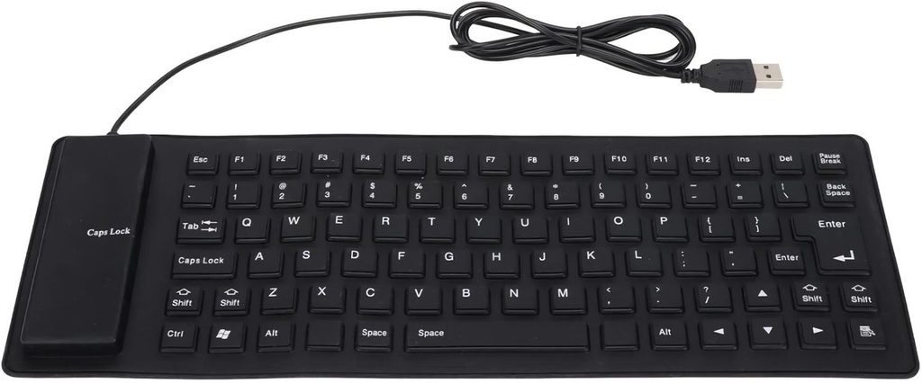 Teclado Mini Flexible Anti agua,  tamaño pequeño garantia de 1 año