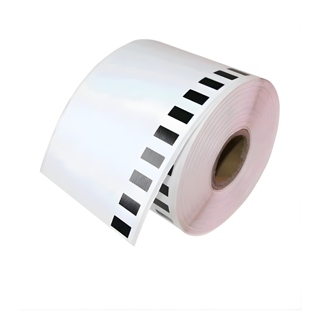 Rollo Papel Térmico Adhesivo Brother DK 2205 Cinta Etiqueta