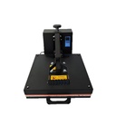 Plancha Sublimadora - Estampadora -Termofijadora Manual 38X38cm con bandeja deslizable/ 110V