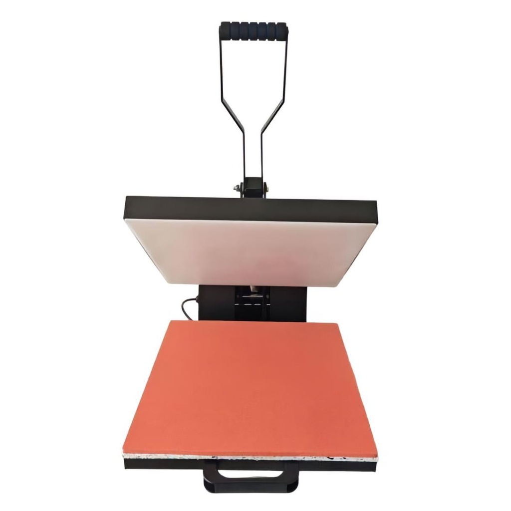 Plancha Sublimadora - Estampadora -Termofijadora Manual 38X38cm con bandeja deslizable/ 110V