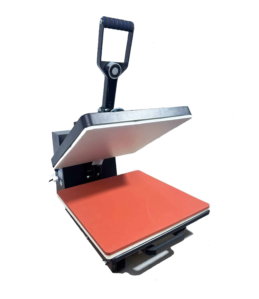 Plancha Sublimadora - Estampadora -Termofijadora 38X38cm apertura automática, bandeja deslizable, 110V