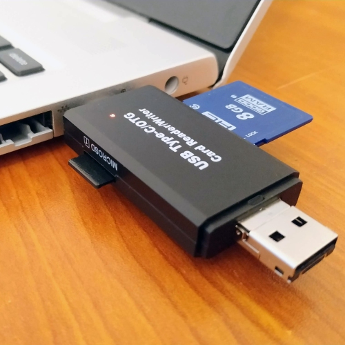 Lector de Tarjetas MicroSd OTG Multiple