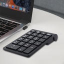 Teclado Genius Numerico Numpad 1000 Wireless Negro, USB, Ultradelgado