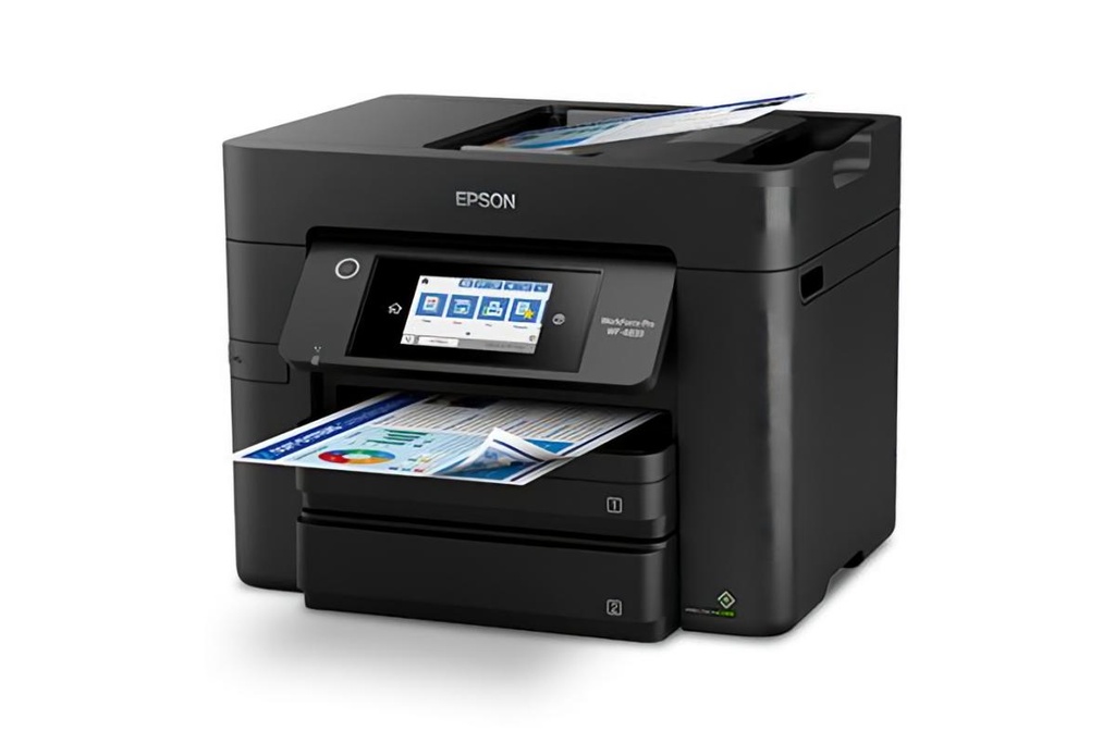 Impresora Epson Multifunción Multifunción Pro WF-4833 A4 modificada para colocar llave Chipless