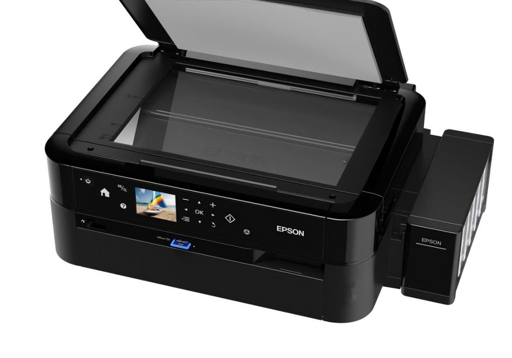 Impresora Multifuncion Epson L850, 6 colores, Pantalla, Foto- Cd-Dvd, PVC printer Ink Jet, sistema original