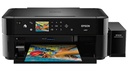 Impresora Multifuncion Epson L850, 6 colores, Pantalla, Foto- Cd-Dvd, PVC printer Ink Jet, sistema original