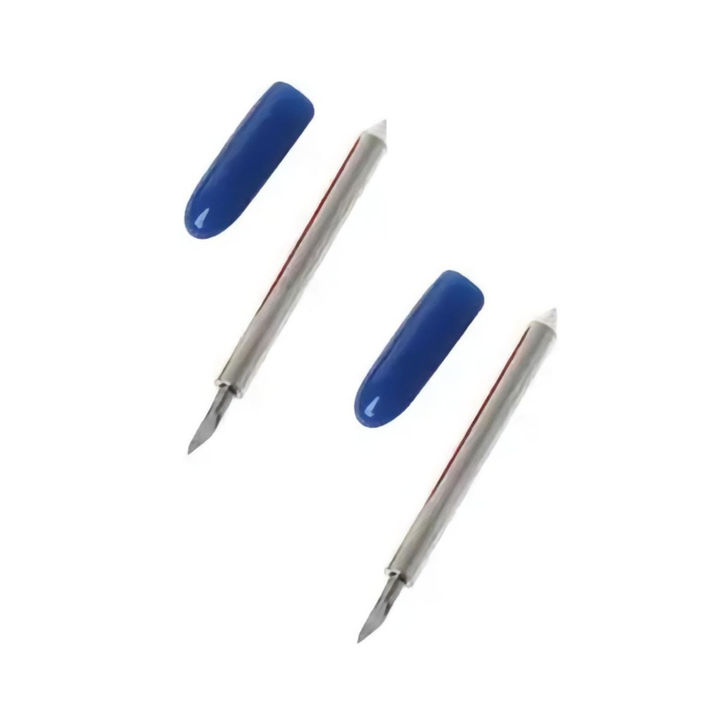 Set de 3 Cuchillas Roland para Plotter de Corte Azul 60º Grados