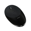 Mouse Inalambrico Meetion R600, 1600 dpi autoajustable, Recargable, Usb, color negro