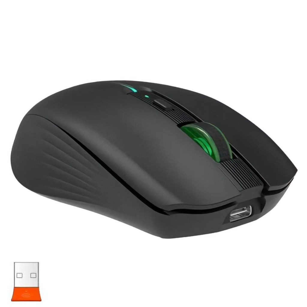 Mouse Meetion recargable, Bluetooth modo dual