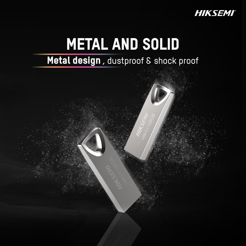 Flash Memory HIKSEMI 32GB, Usb, 2.0, Metalica, Gris