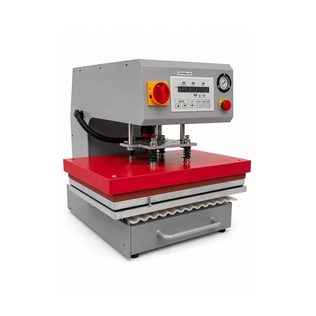 Plancha Sublimadora - Estampadora -Termofijadora Neumatica 40x60cm Doble Estacion  horizontal 220v