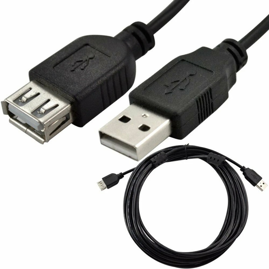 Cable Extension USB Macho A USB Hembra, 5Mt