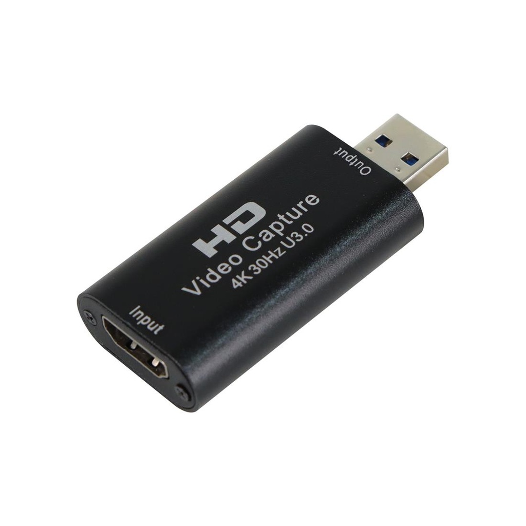 CAPTURADORA VIDEO HDMI 4K A USB 3.0