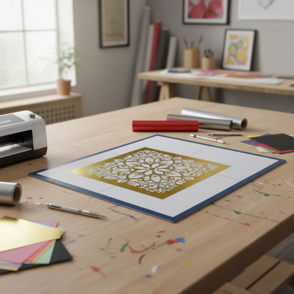 Tapete de corte adhesivo antideslizante para plotter A1 61cm X 86cm