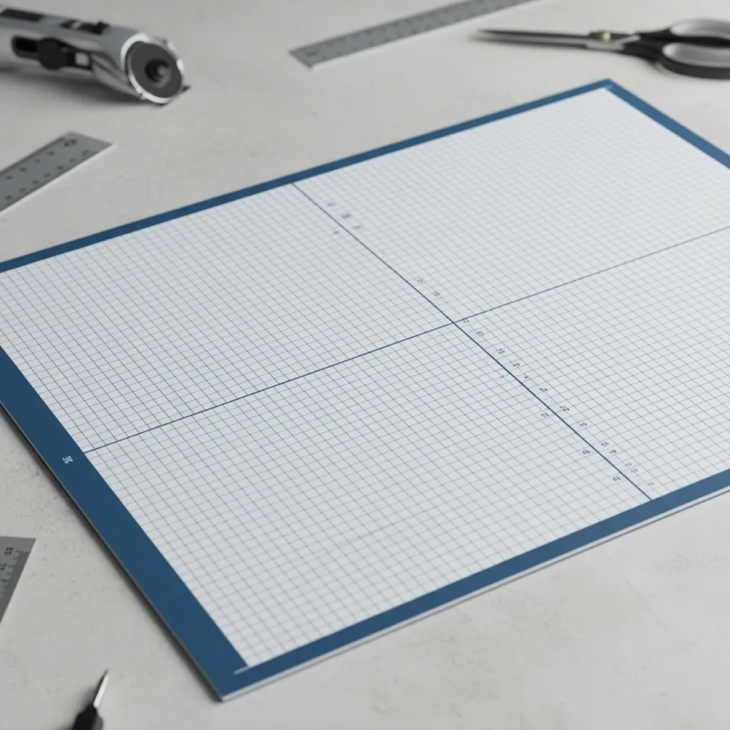 Tapete de corte adhesivo antideslizante para plotter A1 61cm X 86cm