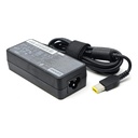 Cargador Laptop LENOVO 20V/3.25A/65W Plug  Rectangular, Tipo original