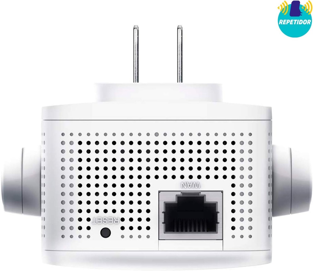 EXTENSOR DE RANGO TPLINK RE305 AC1200 DUAL BAND 2 ANTENAS EXTERNAS, MODO AP, WPS