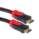 Cable HDMI a HDMI 1.8Mt, Cable HDMI a HDMI,  Audio, Video, red, doble Filtro, enmallado