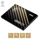 DISCO SSD MSI SPATIUM S270 - 480 GB - interno - 2.5" - SATA 6Gb/s