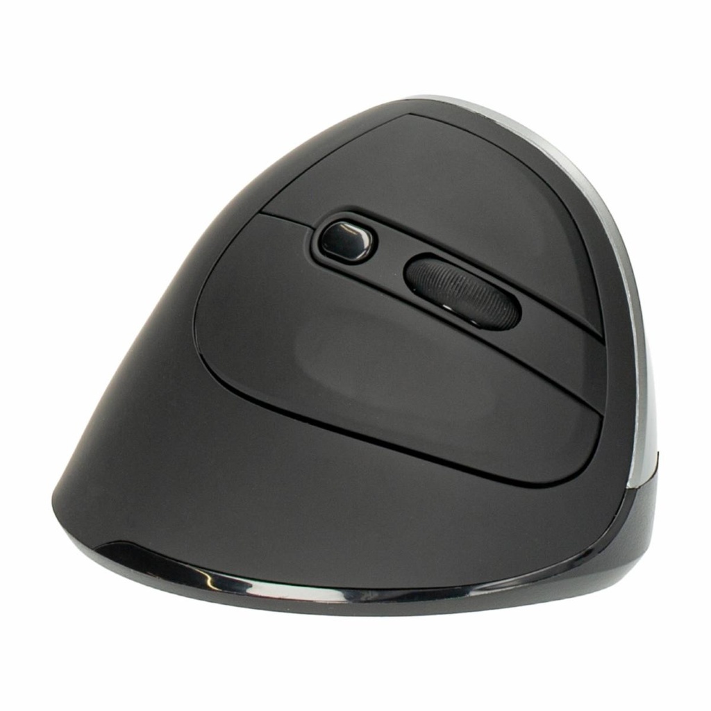 MOUSE WIRELESS GENIUS ERGONOMICO 8250 SILVER VERTICAL SILENCIO RF 2.4GHZ PILA AA X 1