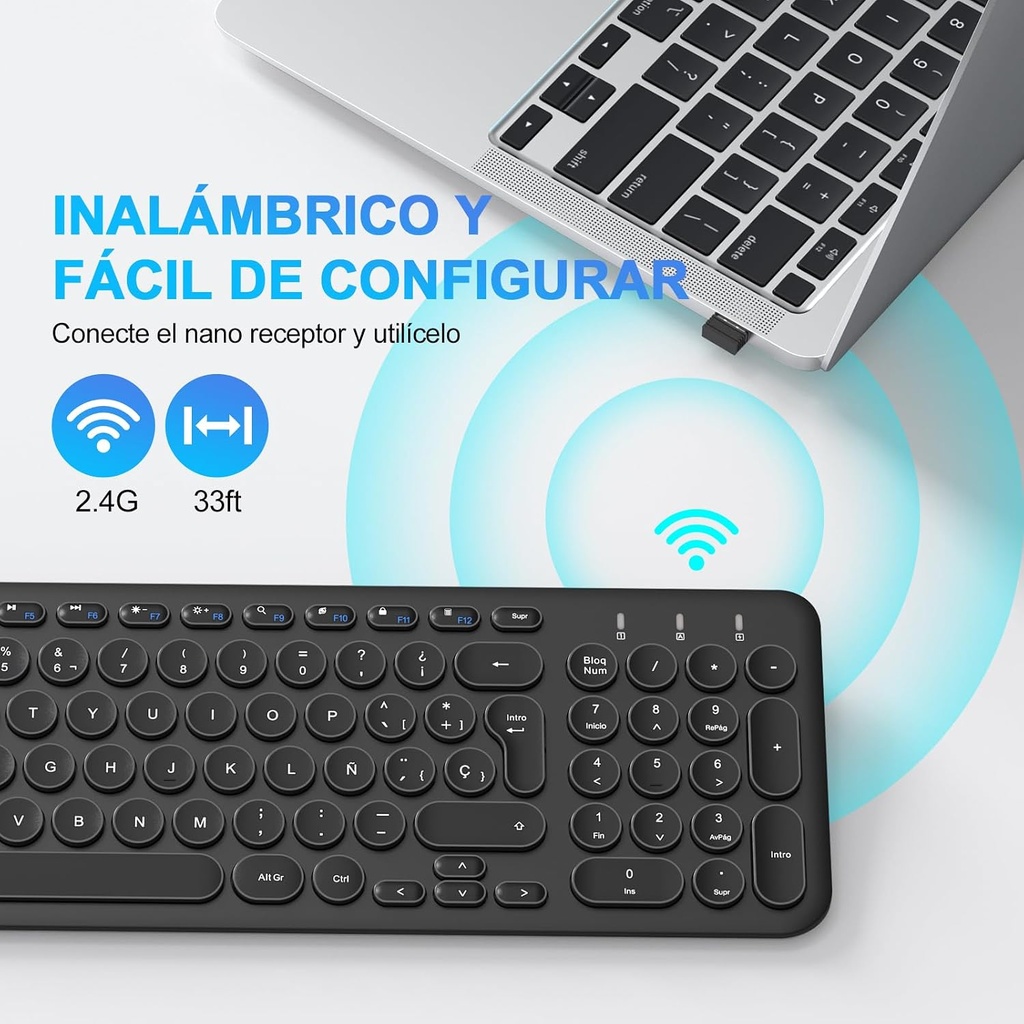 TECLADO WIRELESS WM-131 OVI