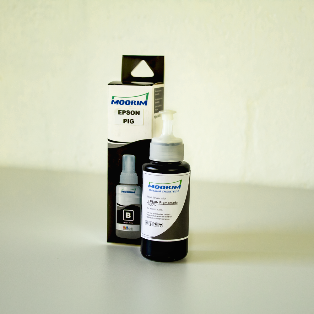 Tinta Moorim Epson Pigmentada Black 100ml