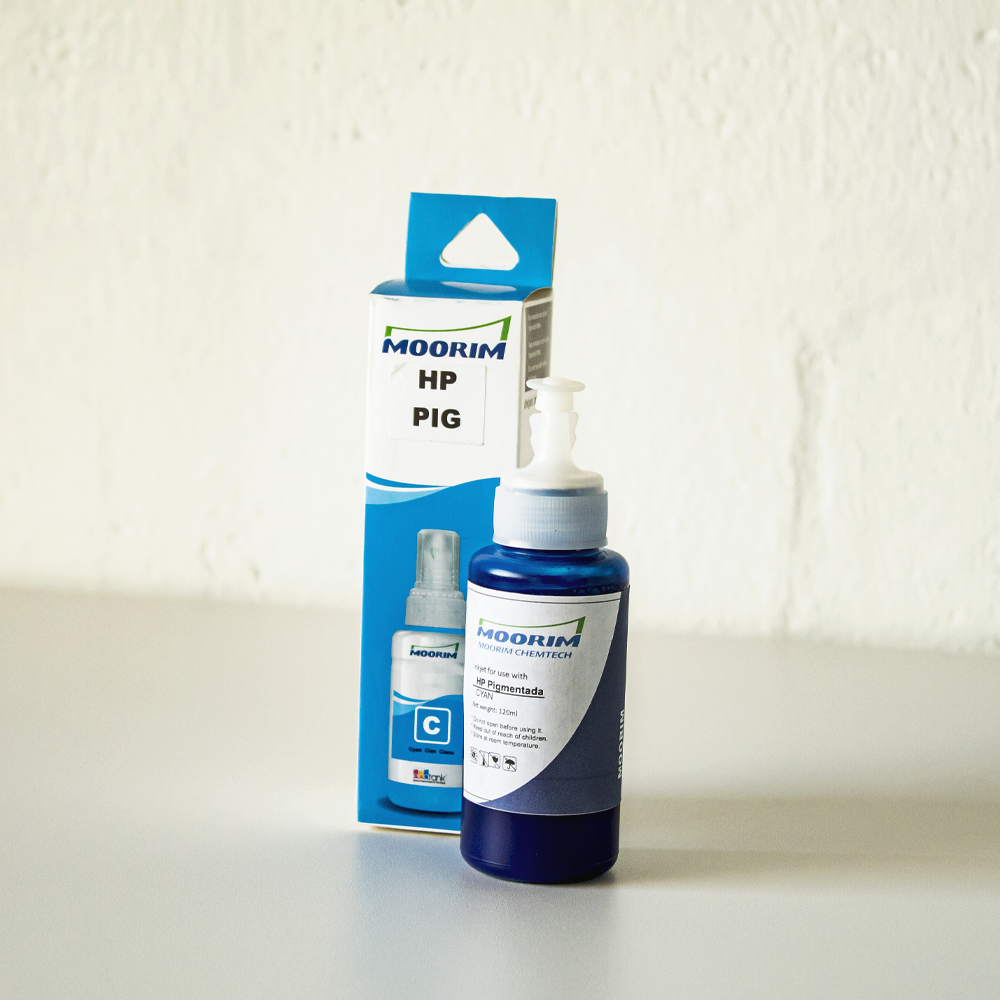 100ml Tinta Moorim HP Pigmentada Cyan