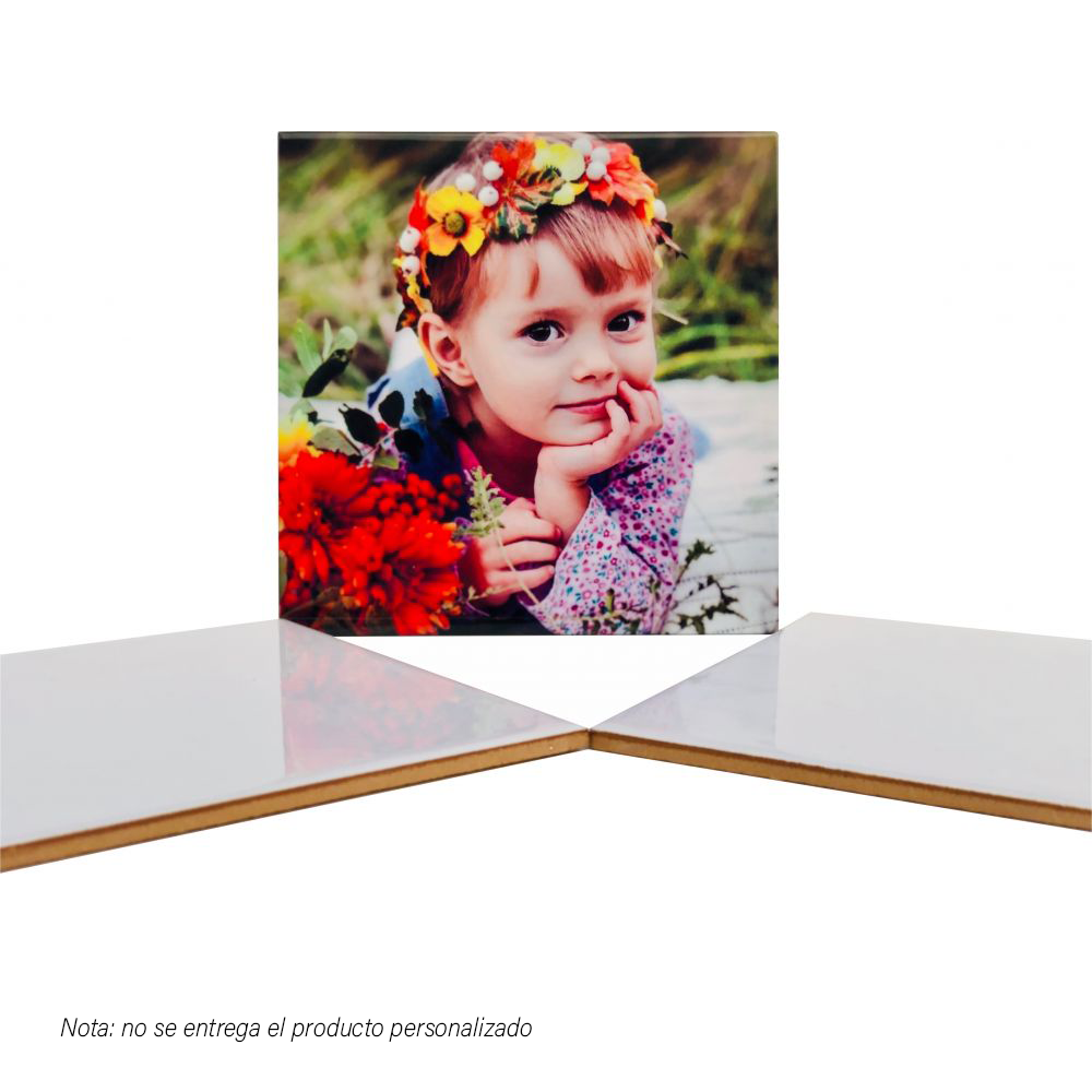 Azulejo Sublimable 20x20cm Blanco