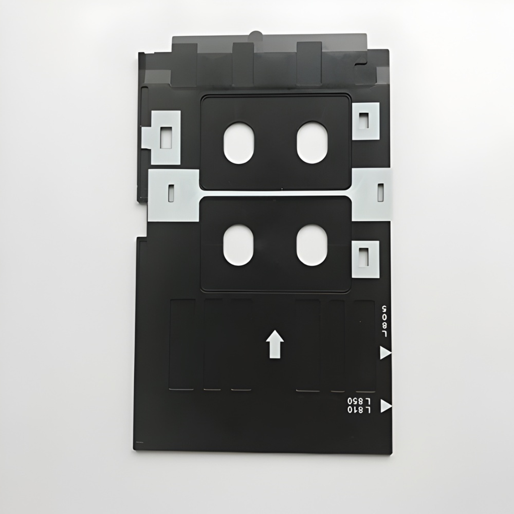 Bandeja para impresion de tarjetas Pvc Inkjet Epson L800, L805, L850, T50, R60 etc.