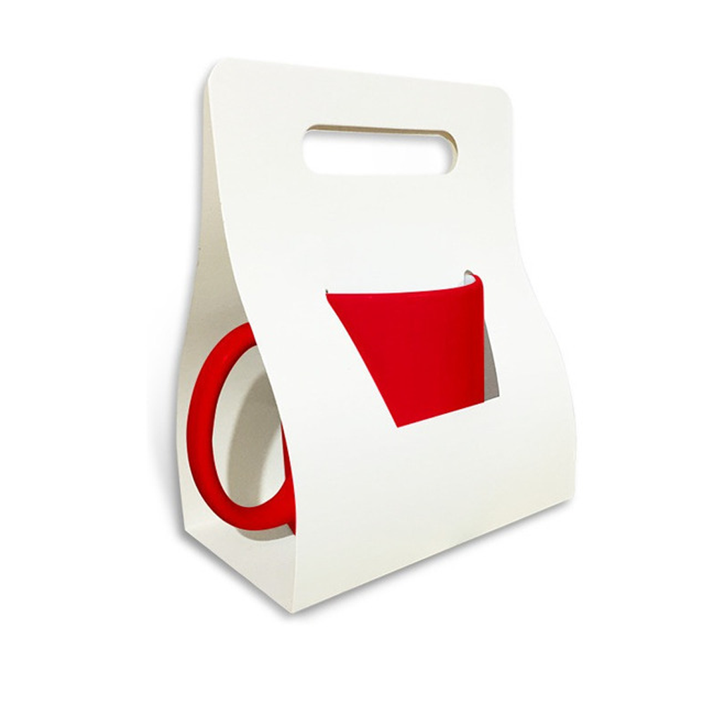 Caja sublimable Triangular jarro/taza hasta 11oz, resistente, espesor 210gramos