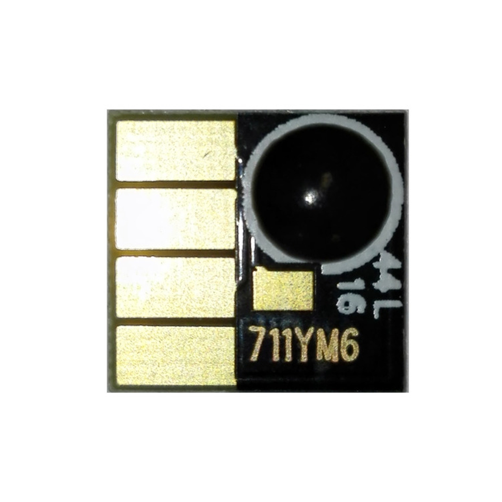 Chip HP T120-T130-T520-T530 (711) Yellow