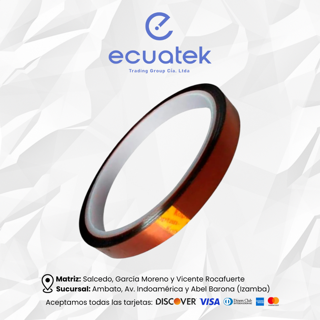 Cinta Térmica 1cm x 33m Sublimacion Reballing Alta Temperatura