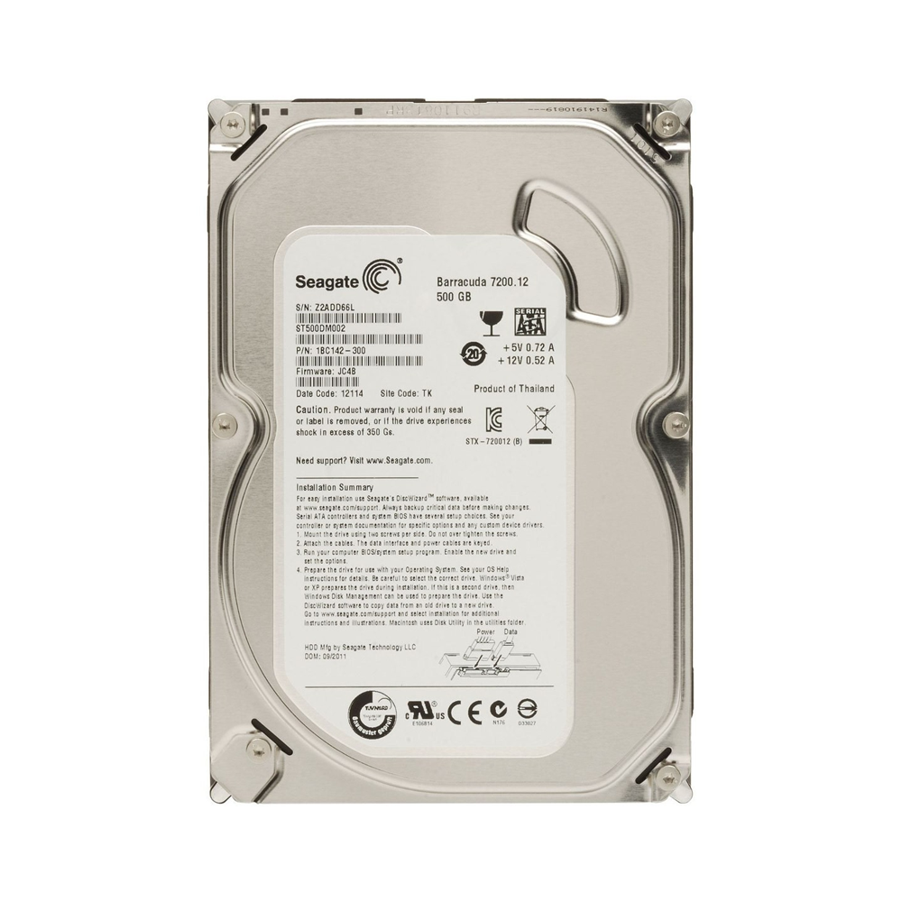 Disco Duro Seagate 500Gb 3.5"