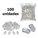 Funda 100 unidades Conector Rj45 Cat5e