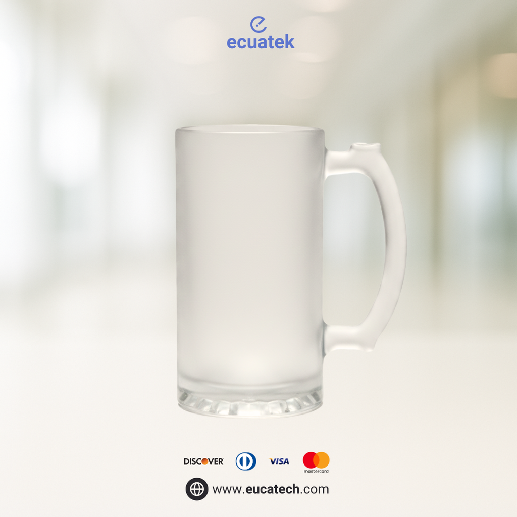 Jarro Cervecero Sublimable Biselado/Frozen 16 oz