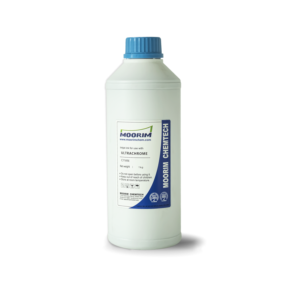 Litro Tinta Moorim Epson UltraChrome Cyan