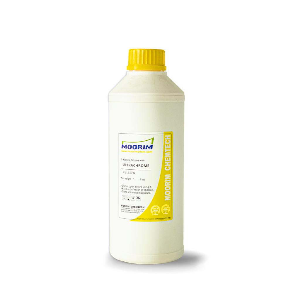 Litro Tinta Moorim Epson UltraChrome Yellow