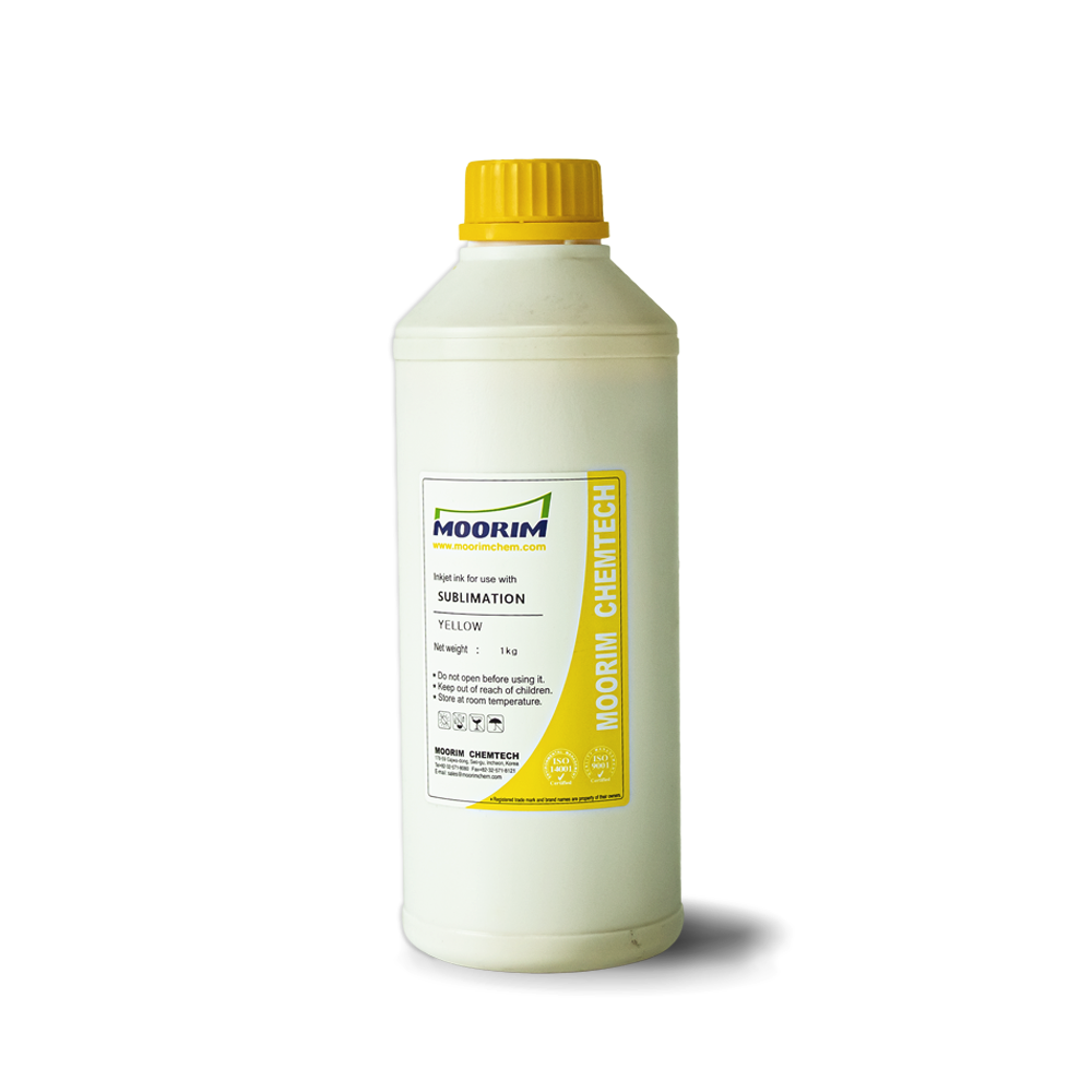 Litro Tinta  Moorim Sublimacion Yellow